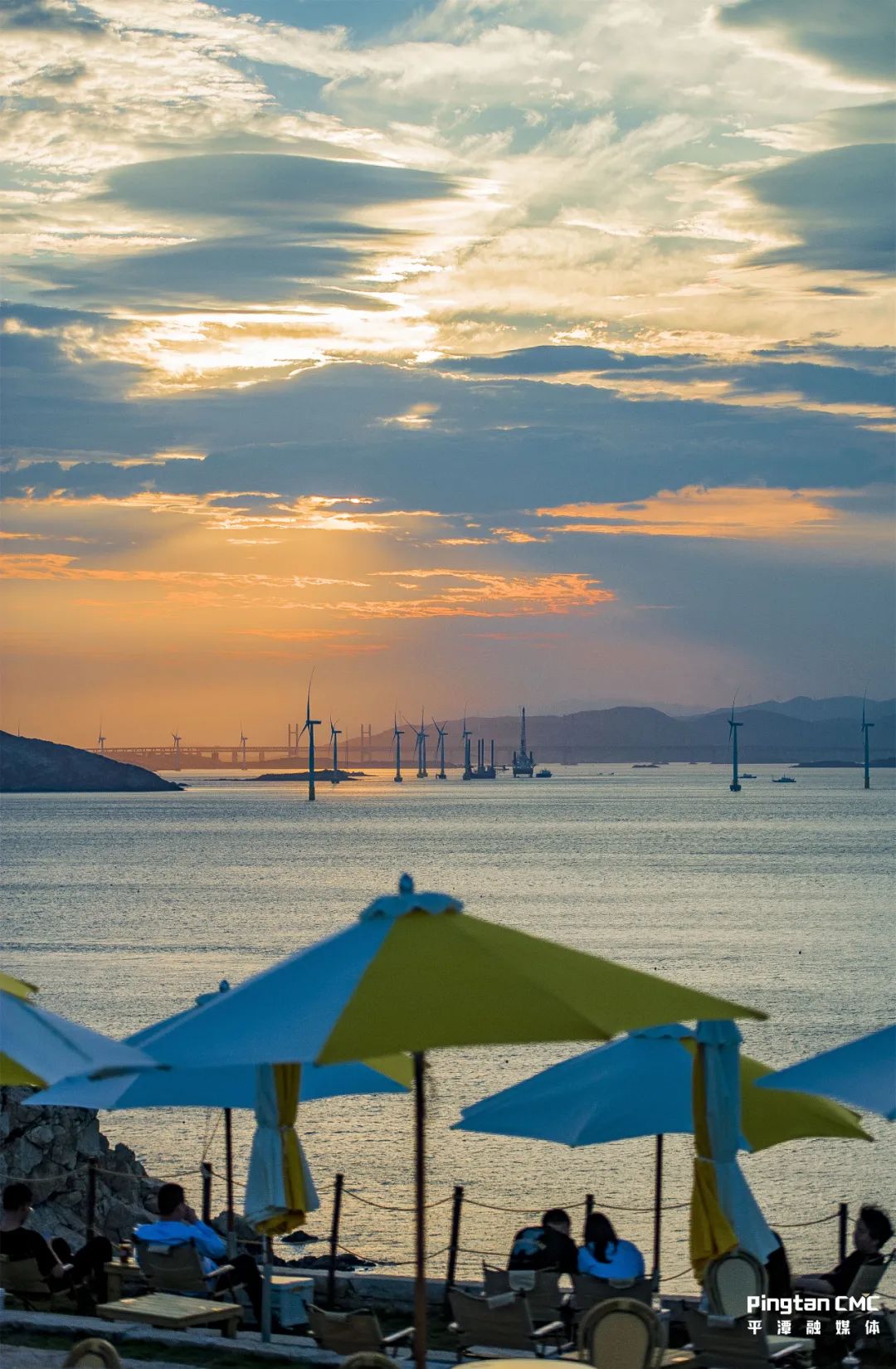 于山海间看日落平潭这里有个绝美风景