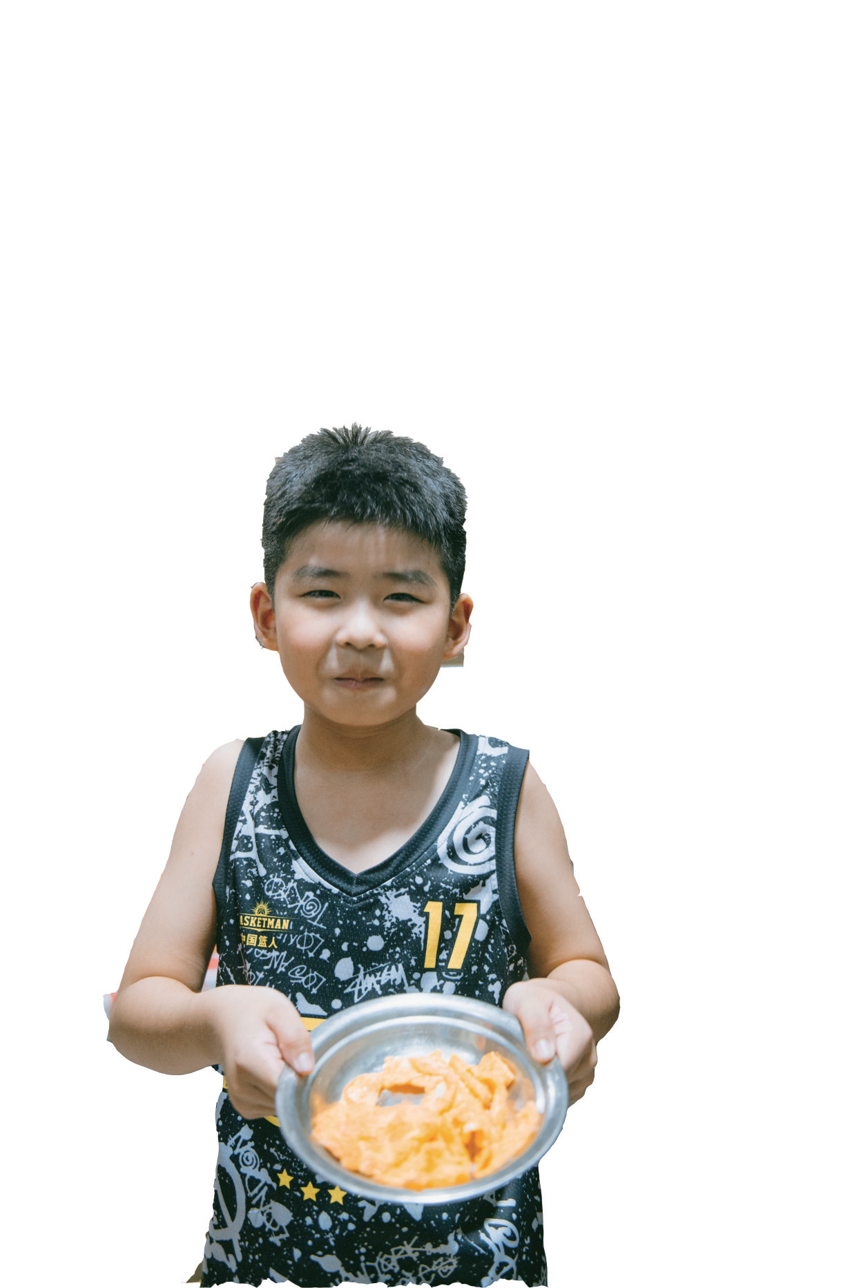 给父母一顿美味佳肴……这是城关中学七年(7)班学生杨涵菱的暑假劳