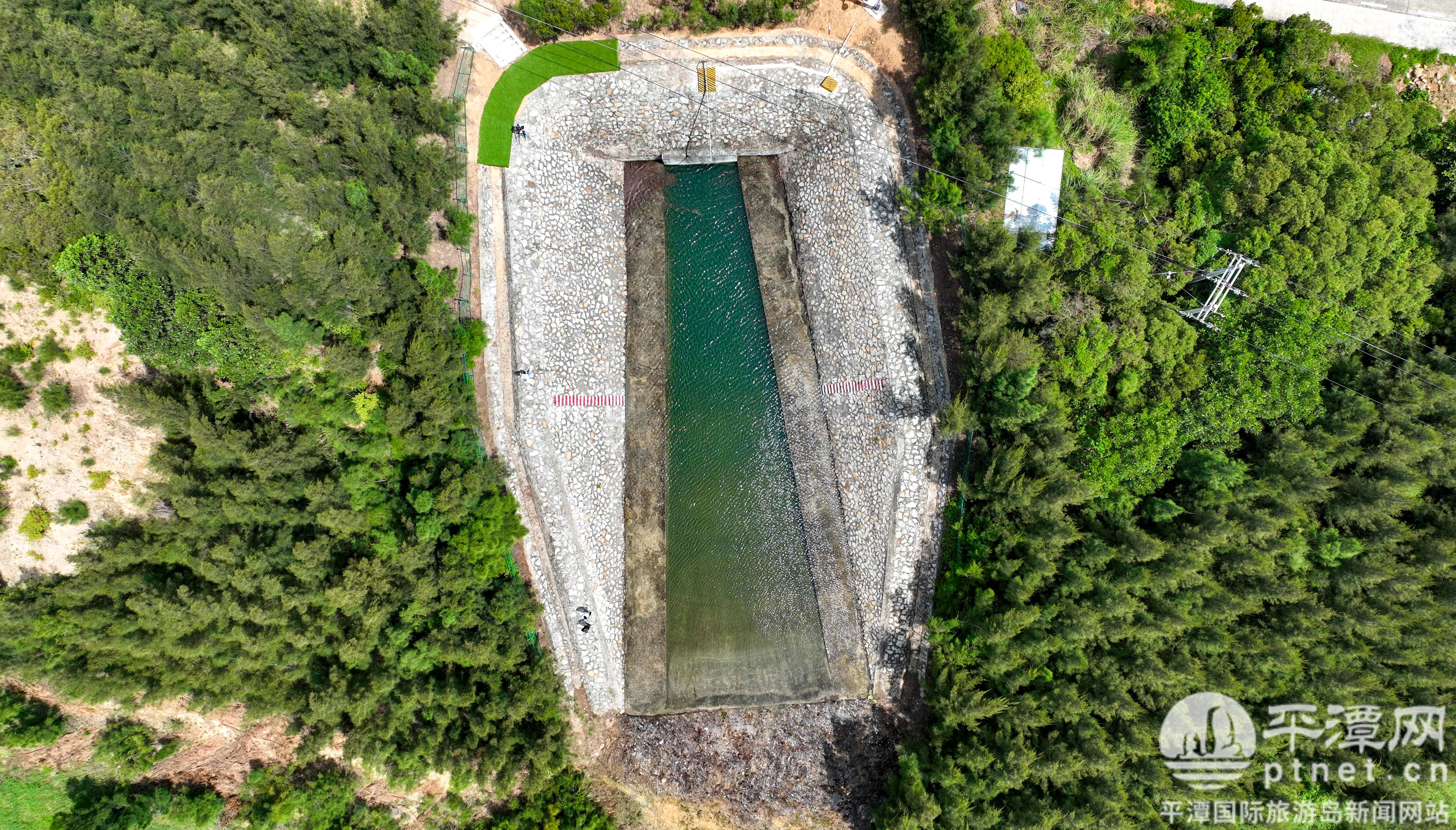 “一闸三线”工程试通水至平潭三十六脚湖
