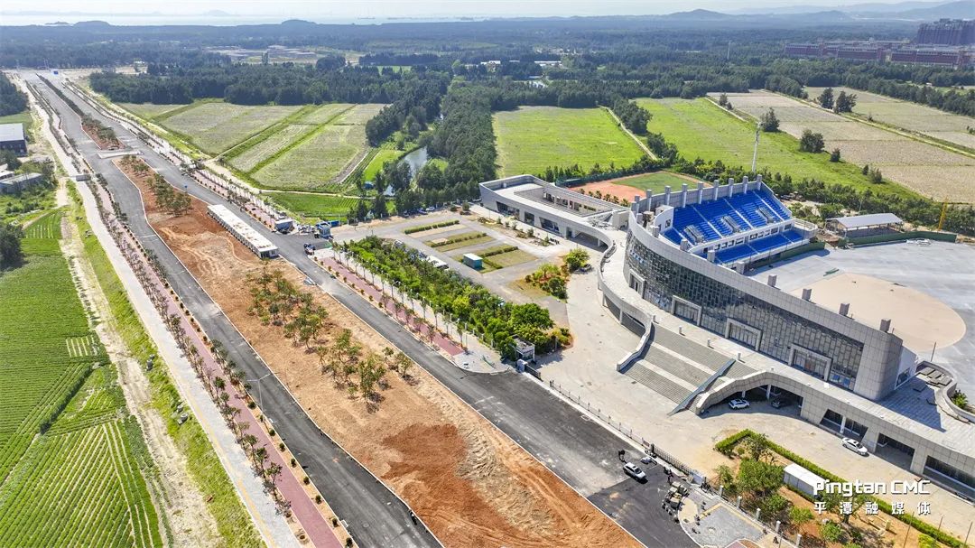 平潭竹屿再生水厂周边路网工程（二期）项目预计本月底完工！