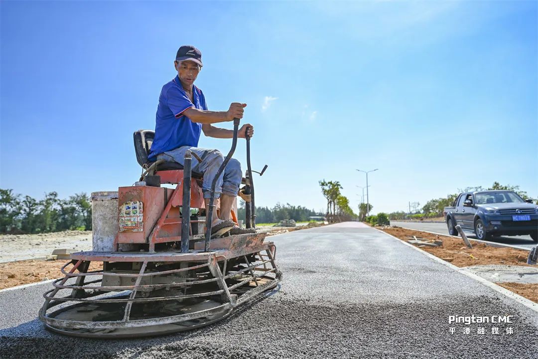 平潭竹屿再生水厂周边路网工程（二期）项目预计本月底完工！