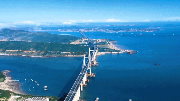 跨越海坛海峡，奔向台湾海峡