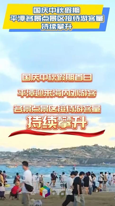 国庆中秋假期，平潭各景点景区接待游客量持续攀升