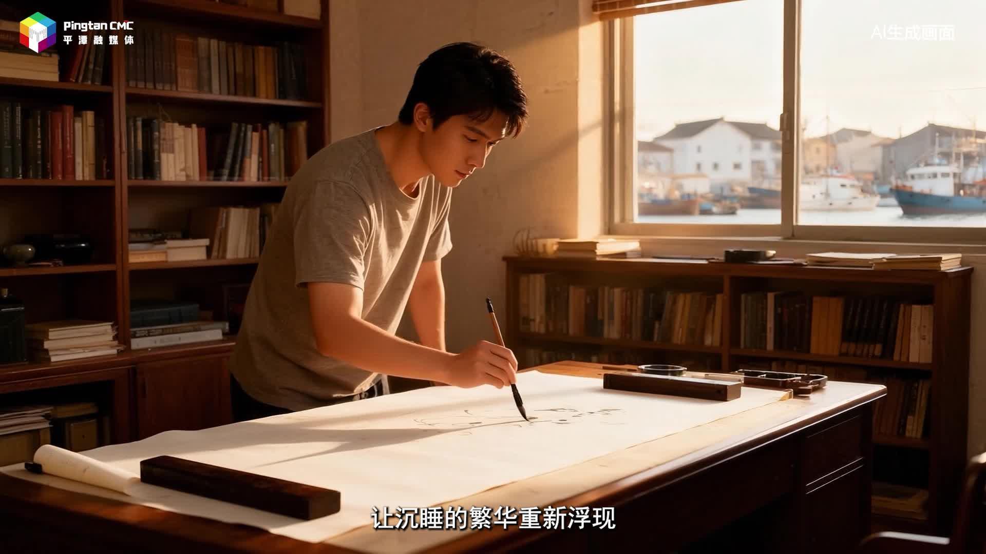 当繁华落笔：一个青年与漳州古月港的时空对话