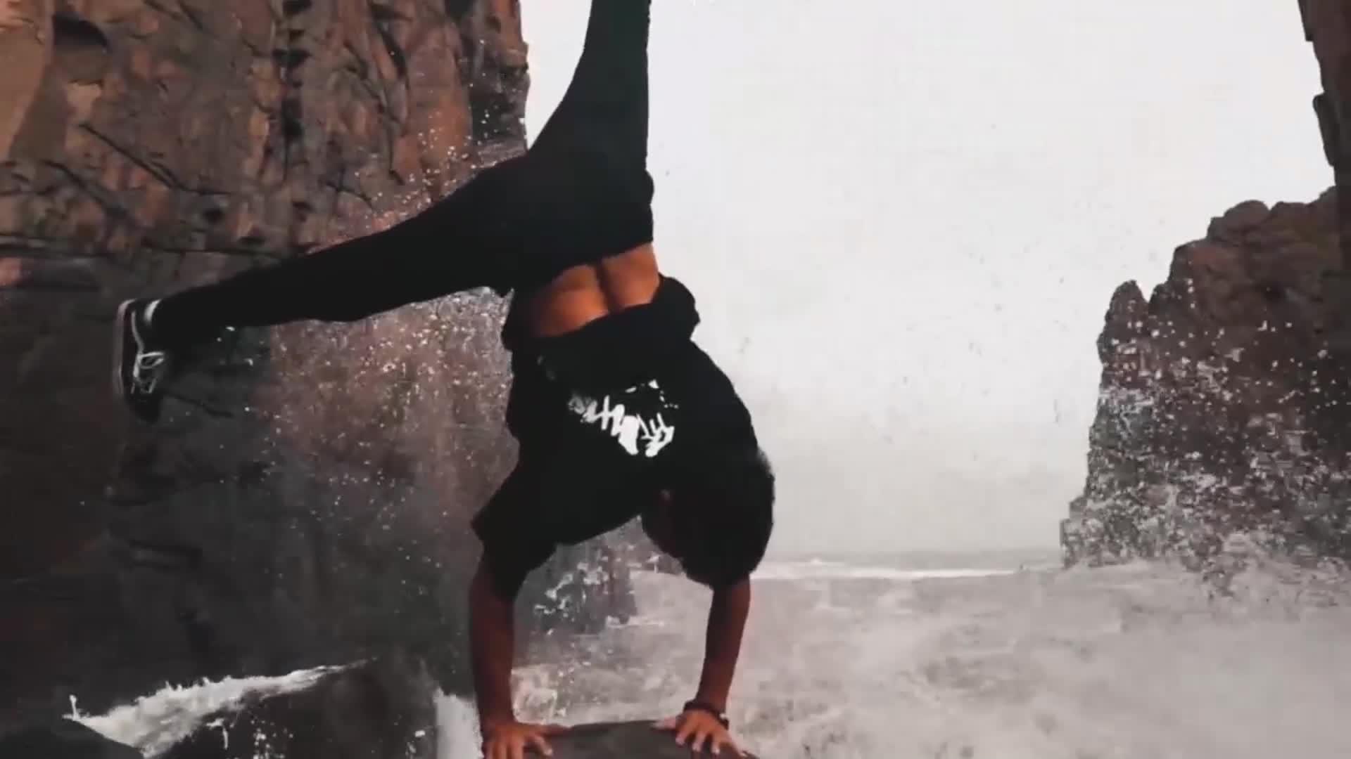 两岸街舞青年解锁平潭打卡新姿势