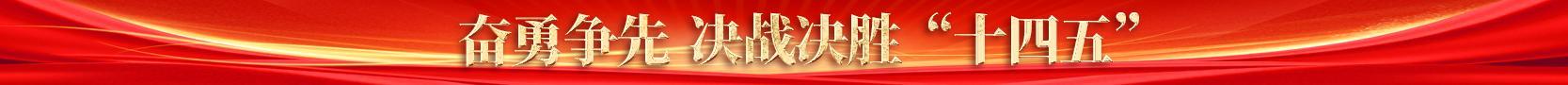 奋勇争先 决战决胜“十四五”