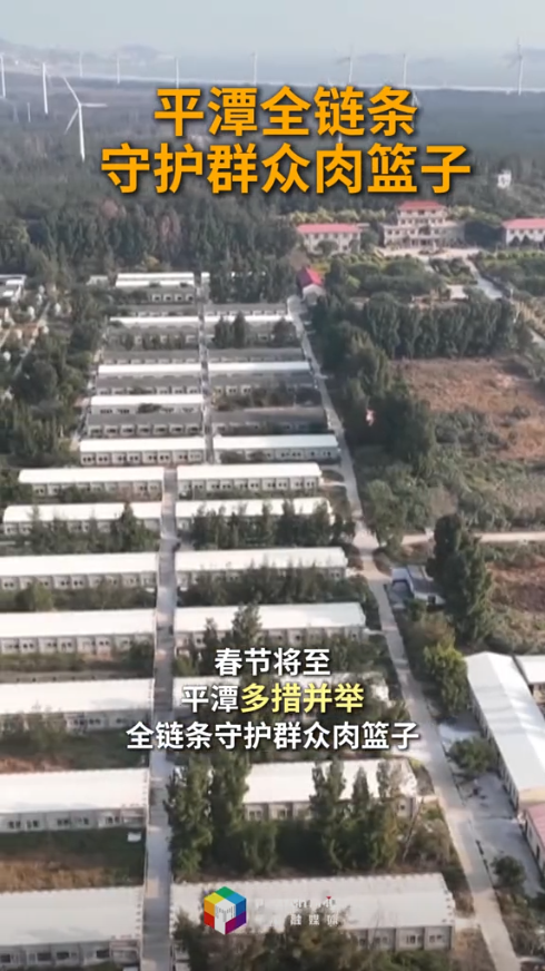 平潭全链条守护群众肉篮子