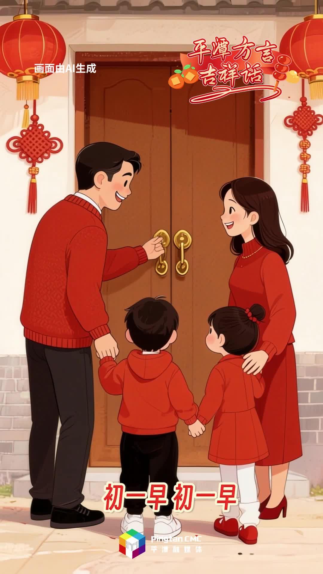 正月初一，拜年吉祥话不用愁！平潭方言祝福，请收藏