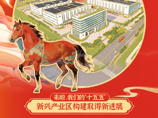 #正月初五#，福气满盈。平潭聚力构建新兴产业区，数字经济、海洋经济、绿色经济、文旅经济齐头并进，为岚岛热土汇聚强劲发展动能！