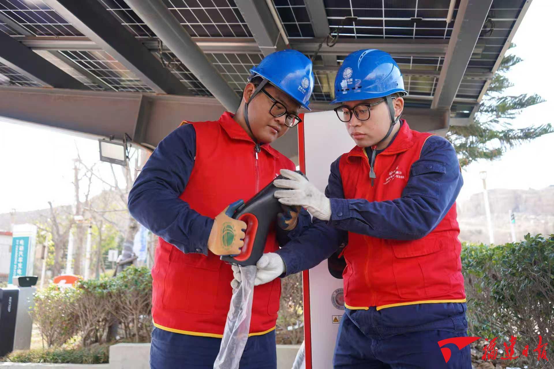 国网平潭供电公司：节后巡检护畅行 绿色出行有保障