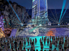 向美好平潭出发：岚起山海图 一场光影与文化的夜宴