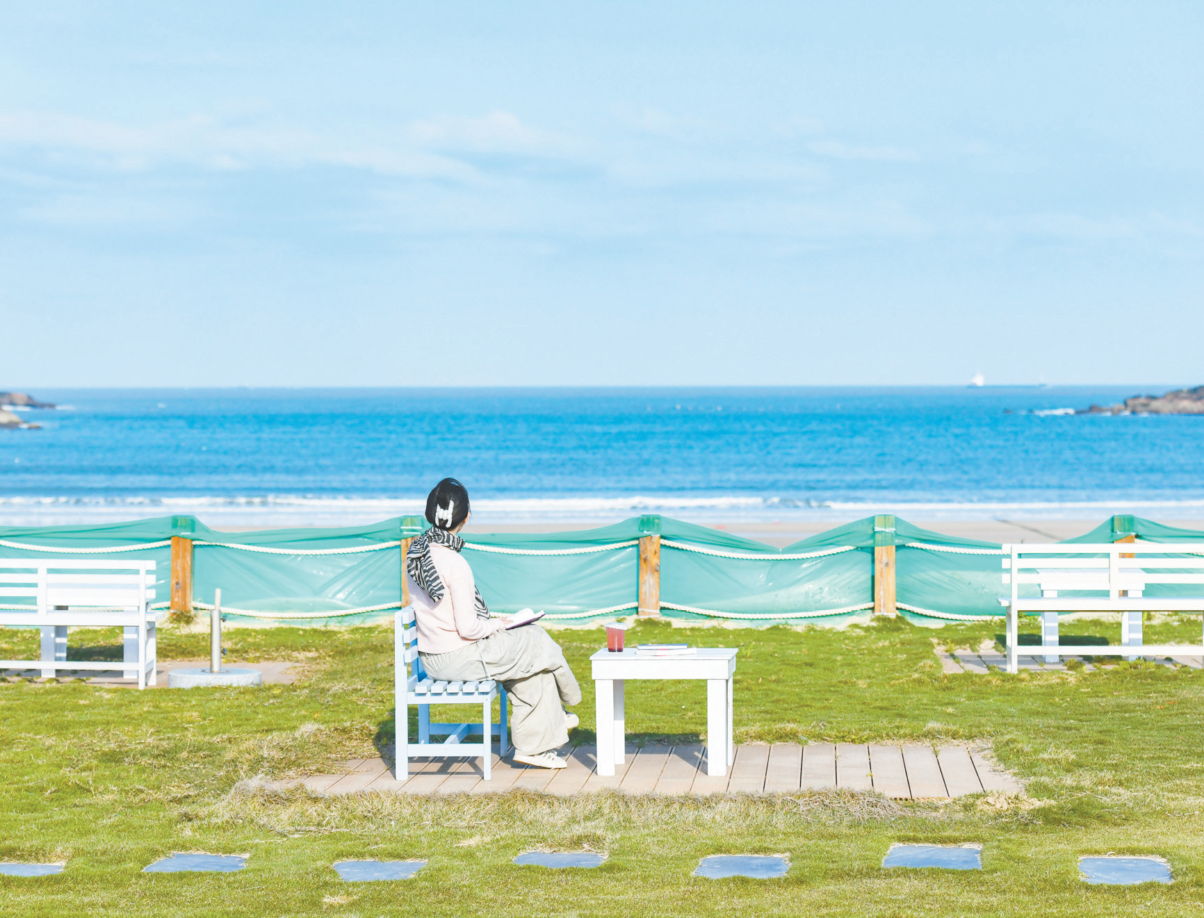 在平潭岛最东端，迎接清晨第一缕阳光