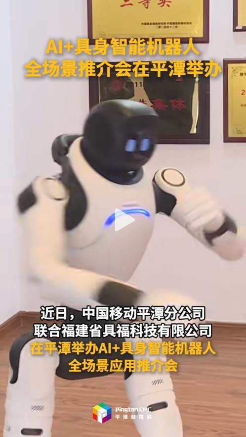 平潭举办AI+具身智能机器人全场景推介会