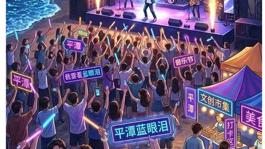 向美好平潭出发：蓝眼泪音乐嘉年华 奏响滨海浪漫