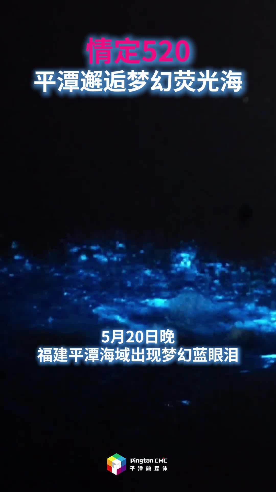 平潭邂逅梦幻荧光海